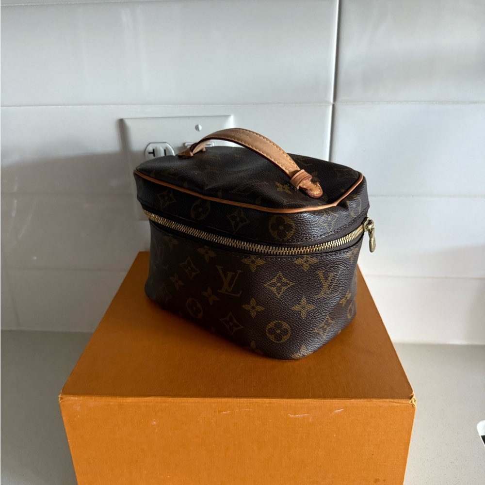 Louis Vuitton Brown Monogram Toiletry Bag